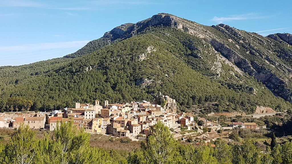 Visió del poble de Pratdip by Simonjoan